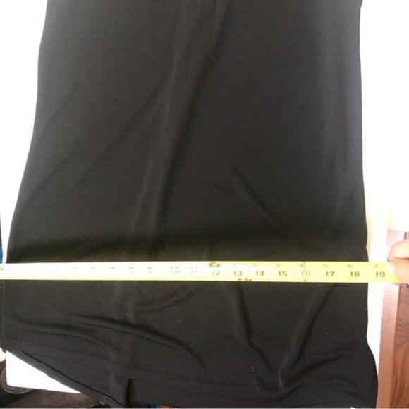 French Connection Sheer Lace Top Tunic Shift A Line Dress Stretch Sleeveless S - Picture 15 of 16